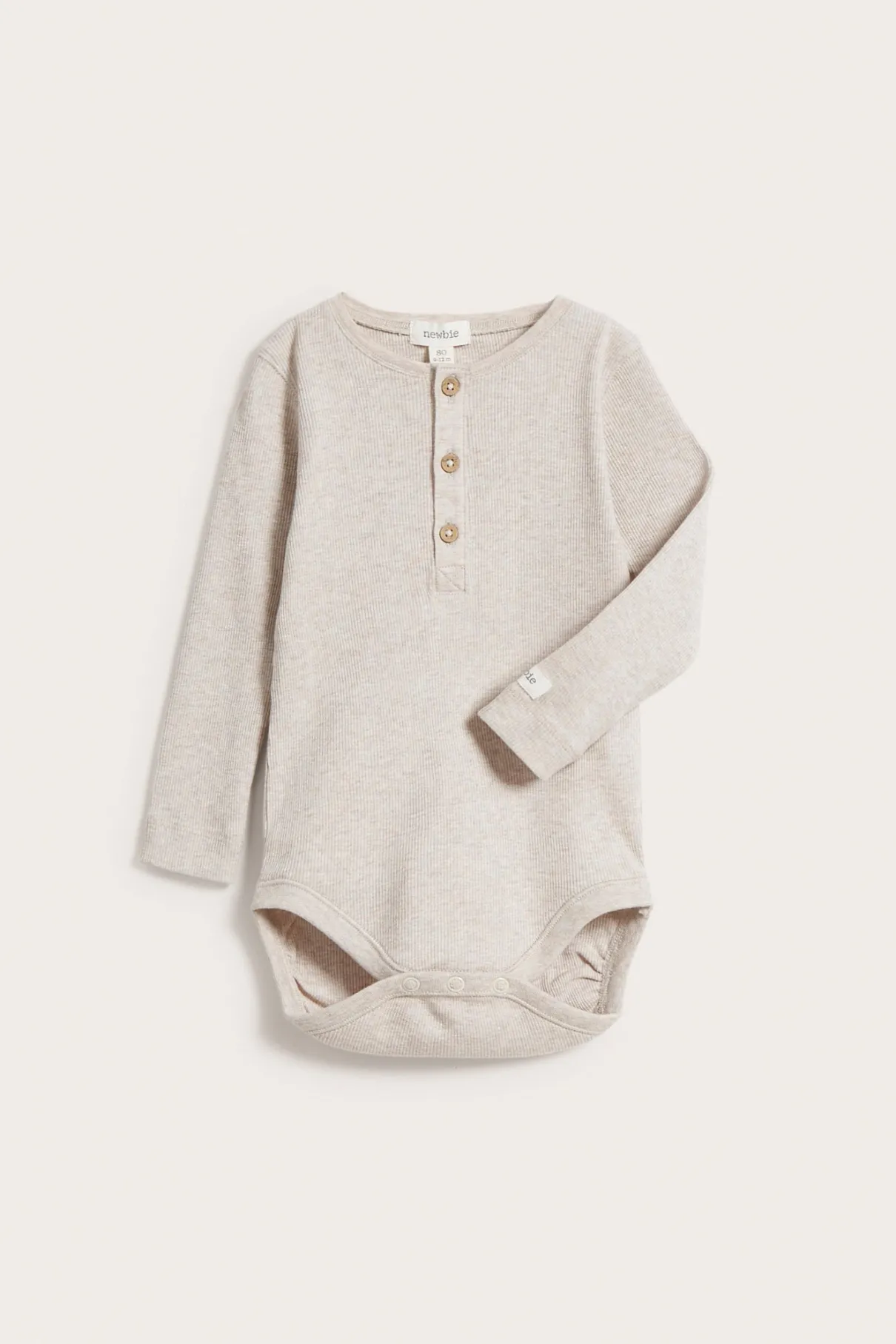 Baby beige ribbed body