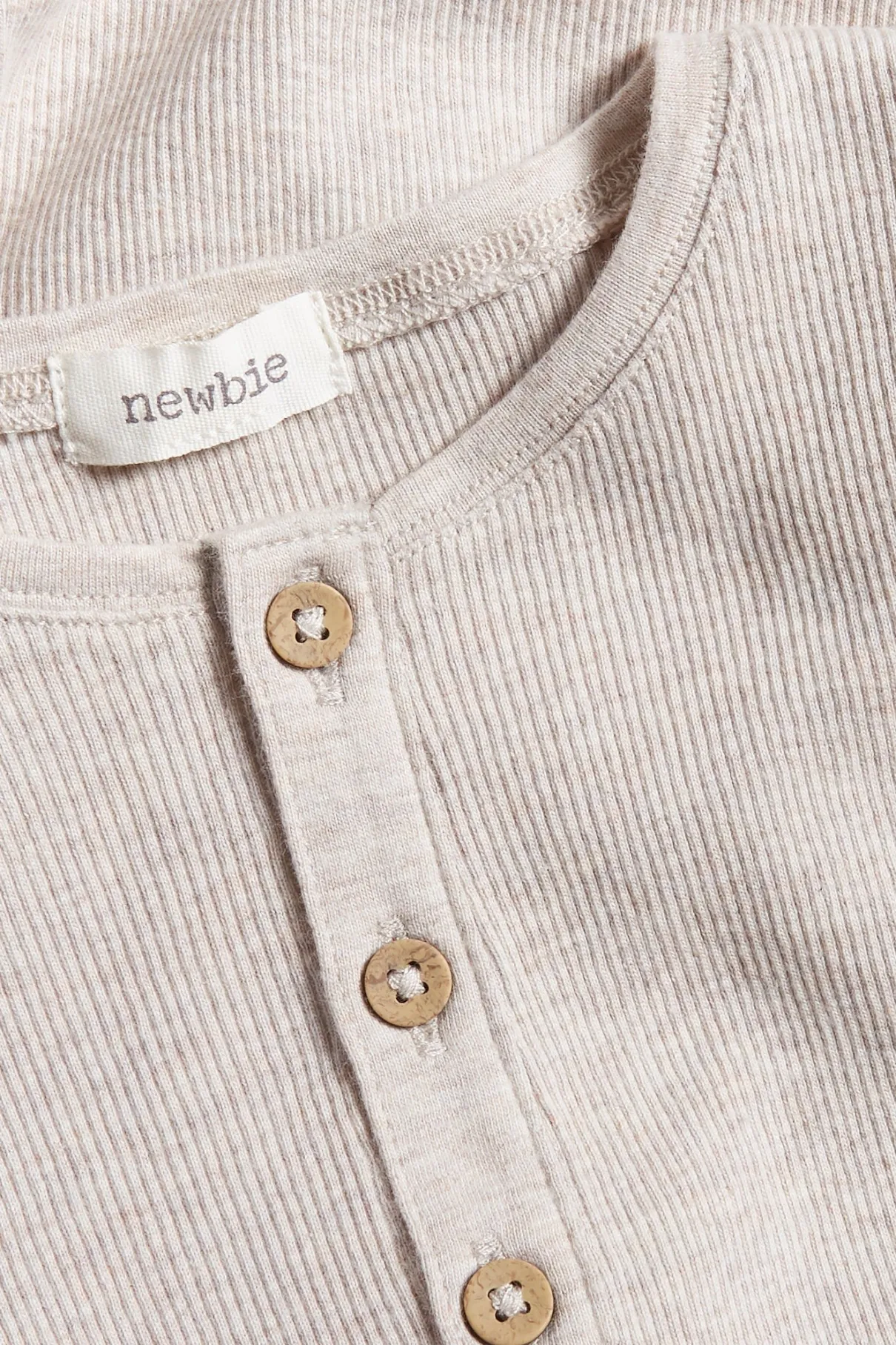 Baby beige ribbed body