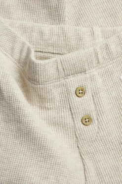 Baby beige waffle leggings