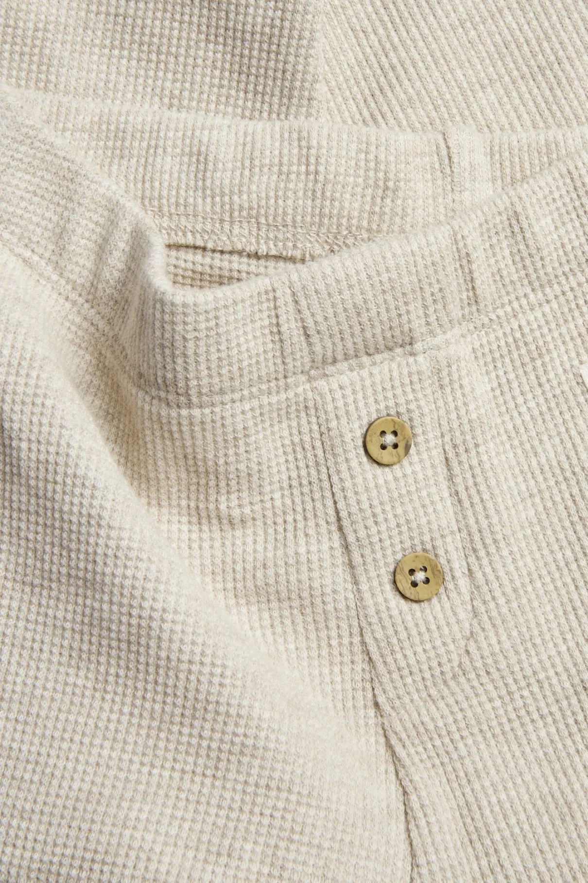 Baby beige waffle leggings