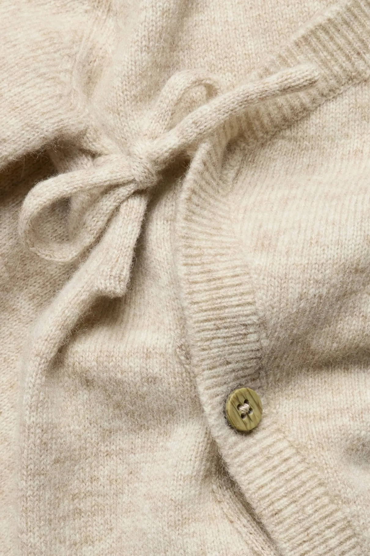Baby beige wool-cashmere jumpsuit