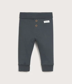 Baby blue basic leggings