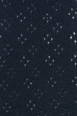 Baby blue eyelet tights
