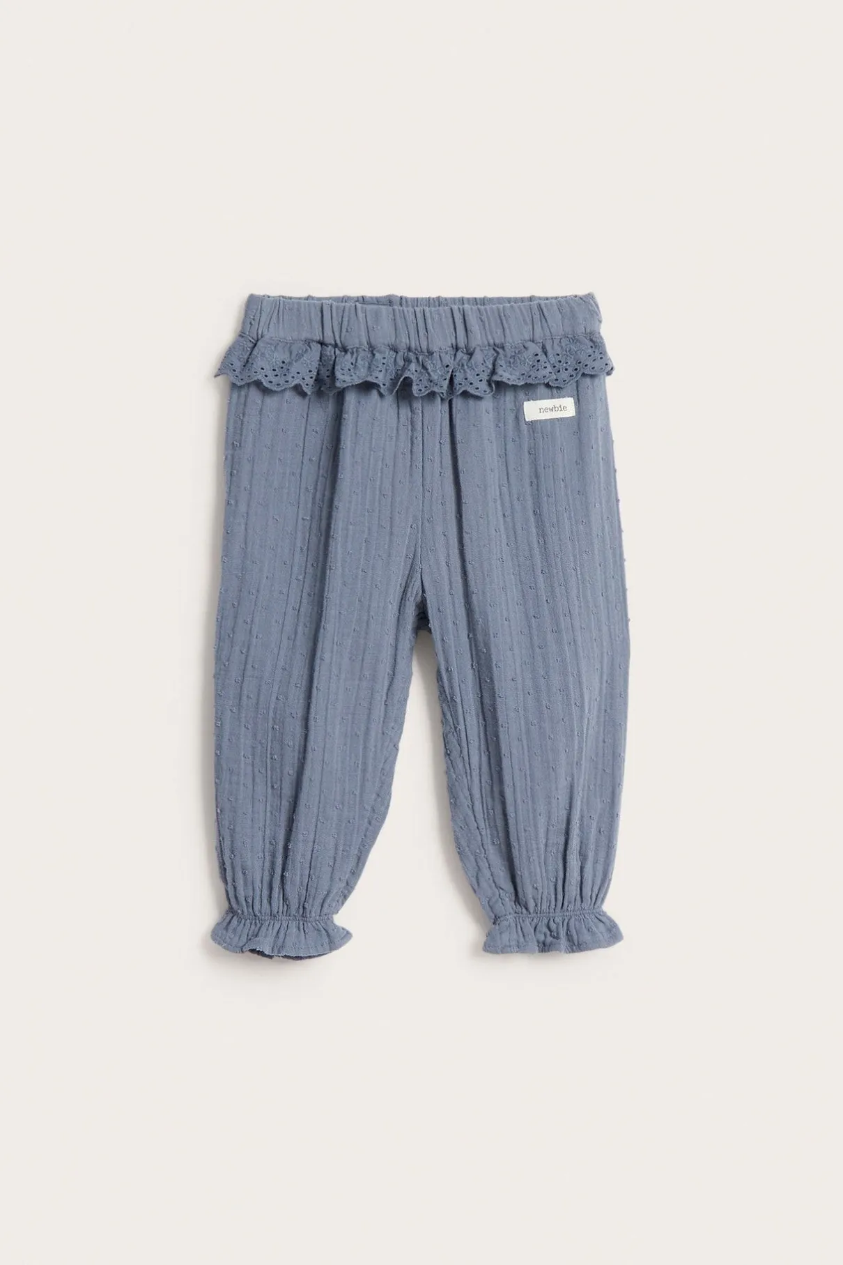 Baby blue frill trousers