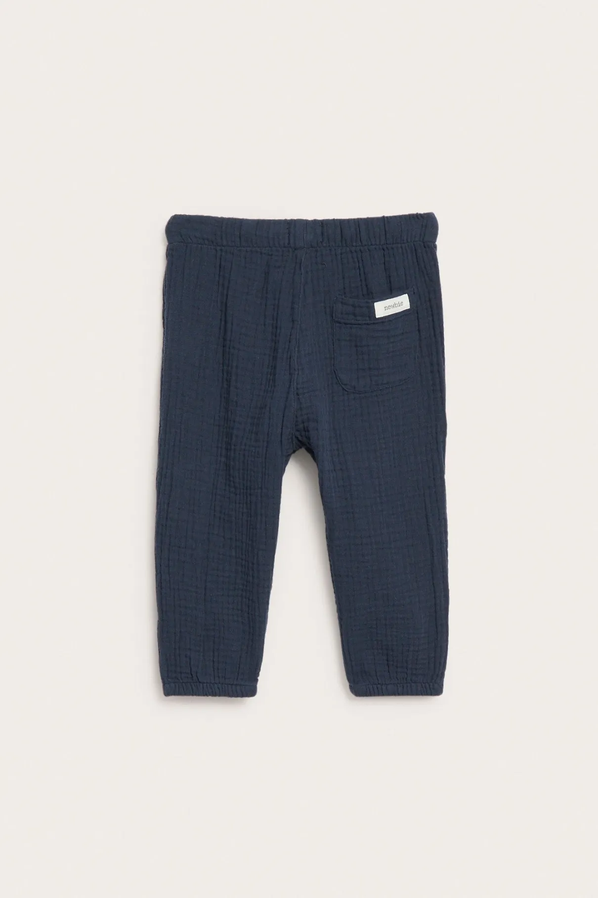 Baby blue muslin trousers