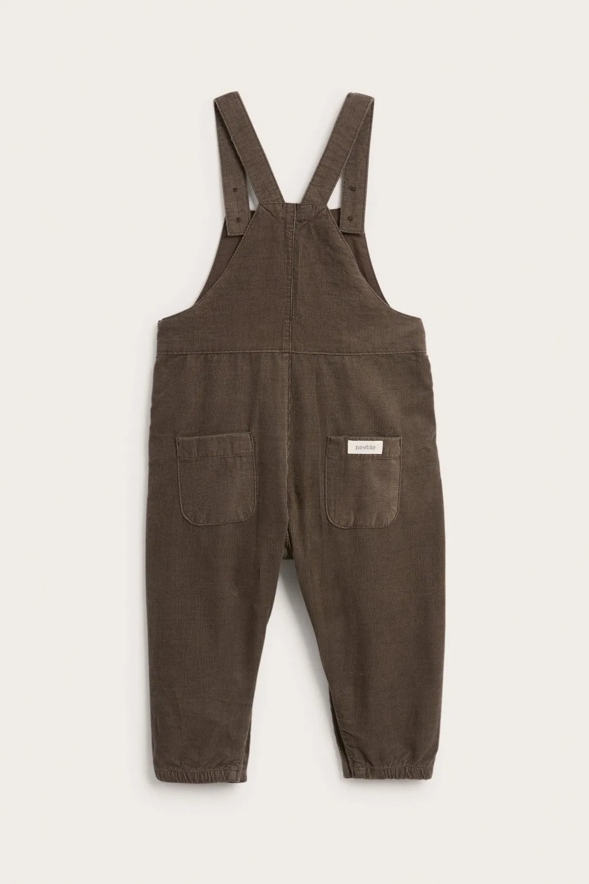 Baby brown corduroy dungarees