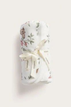 Baby floral blanket