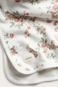Baby floral blanket