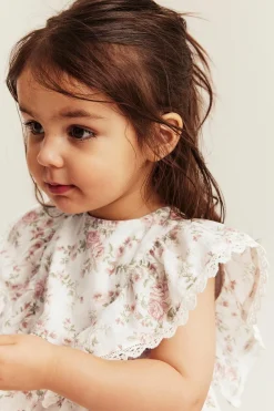 Baby floral frilled dress