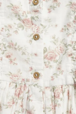 Baby floral frilled dress