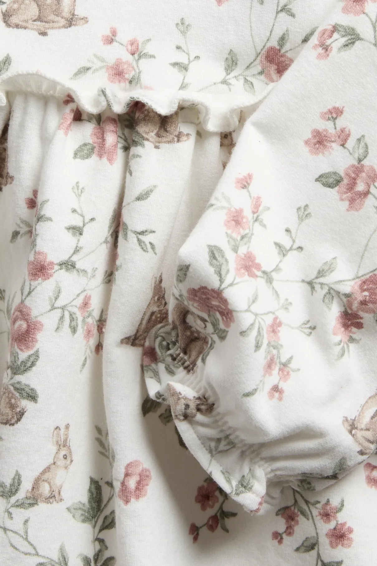 Baby floral jersey dress