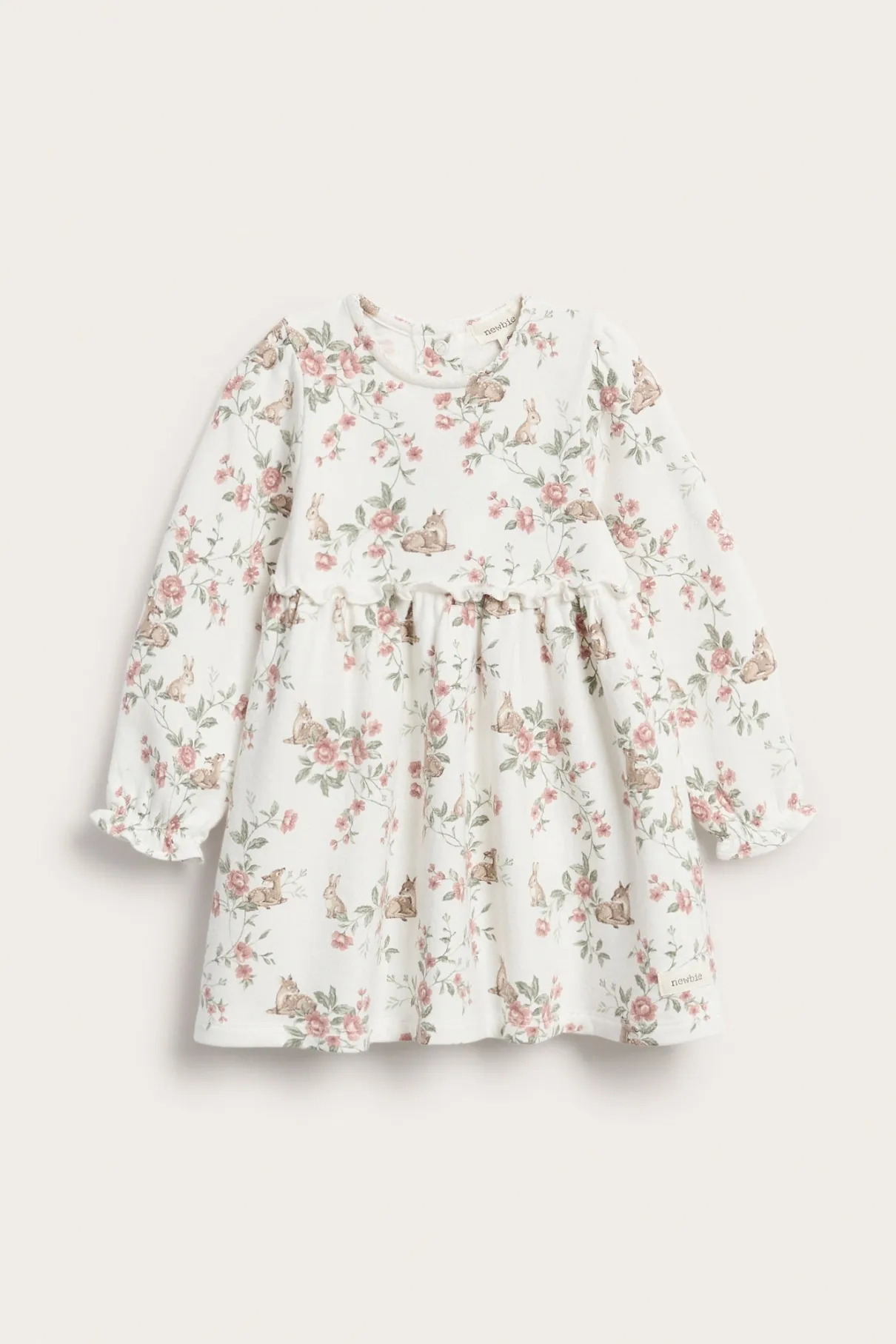 Baby floral jersey dress