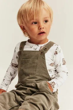 Baby full-patterned bodysuit