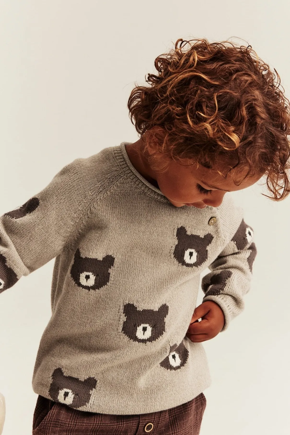 Baby & Kids bear knit sweater