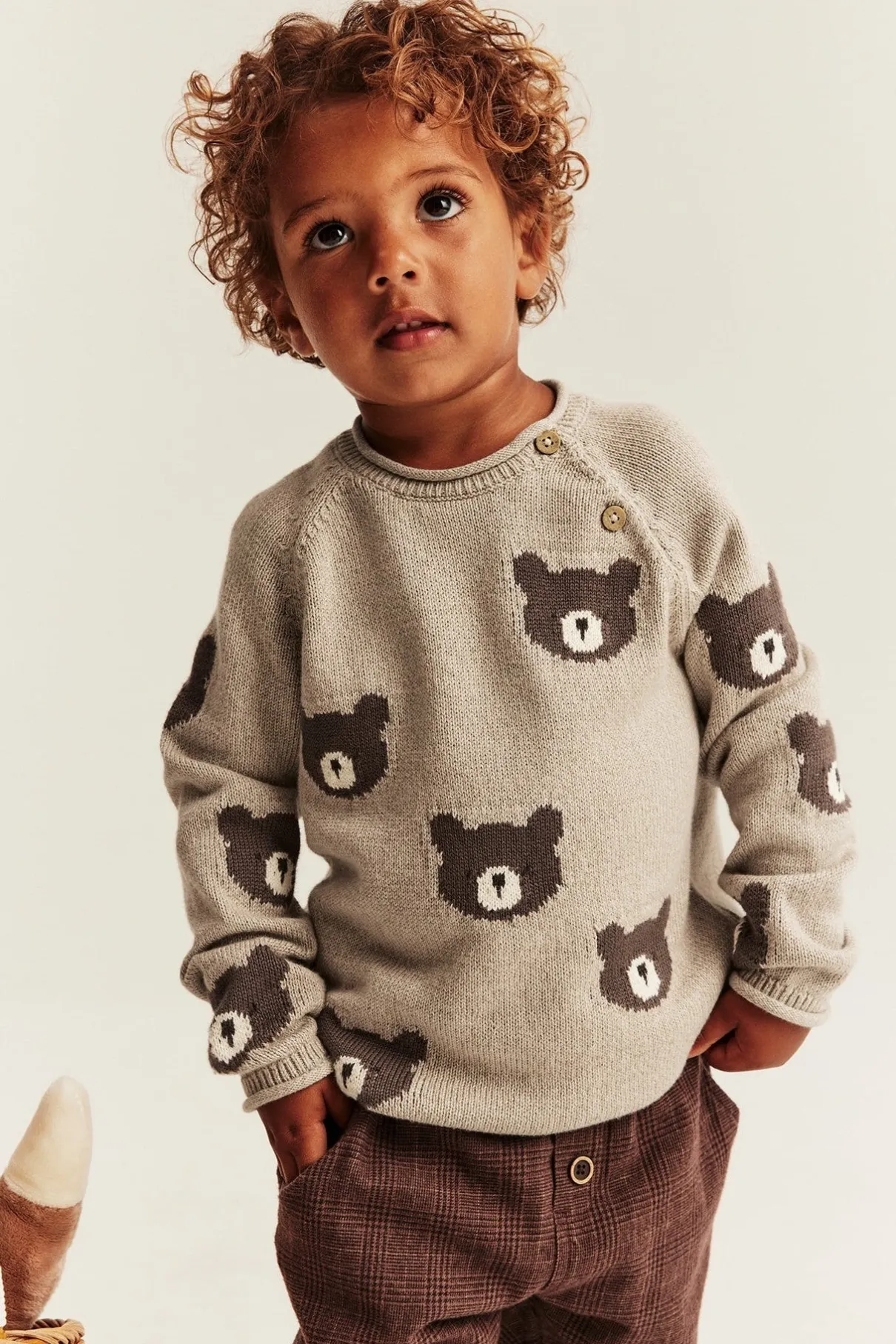 Baby & Kids bear knit sweater