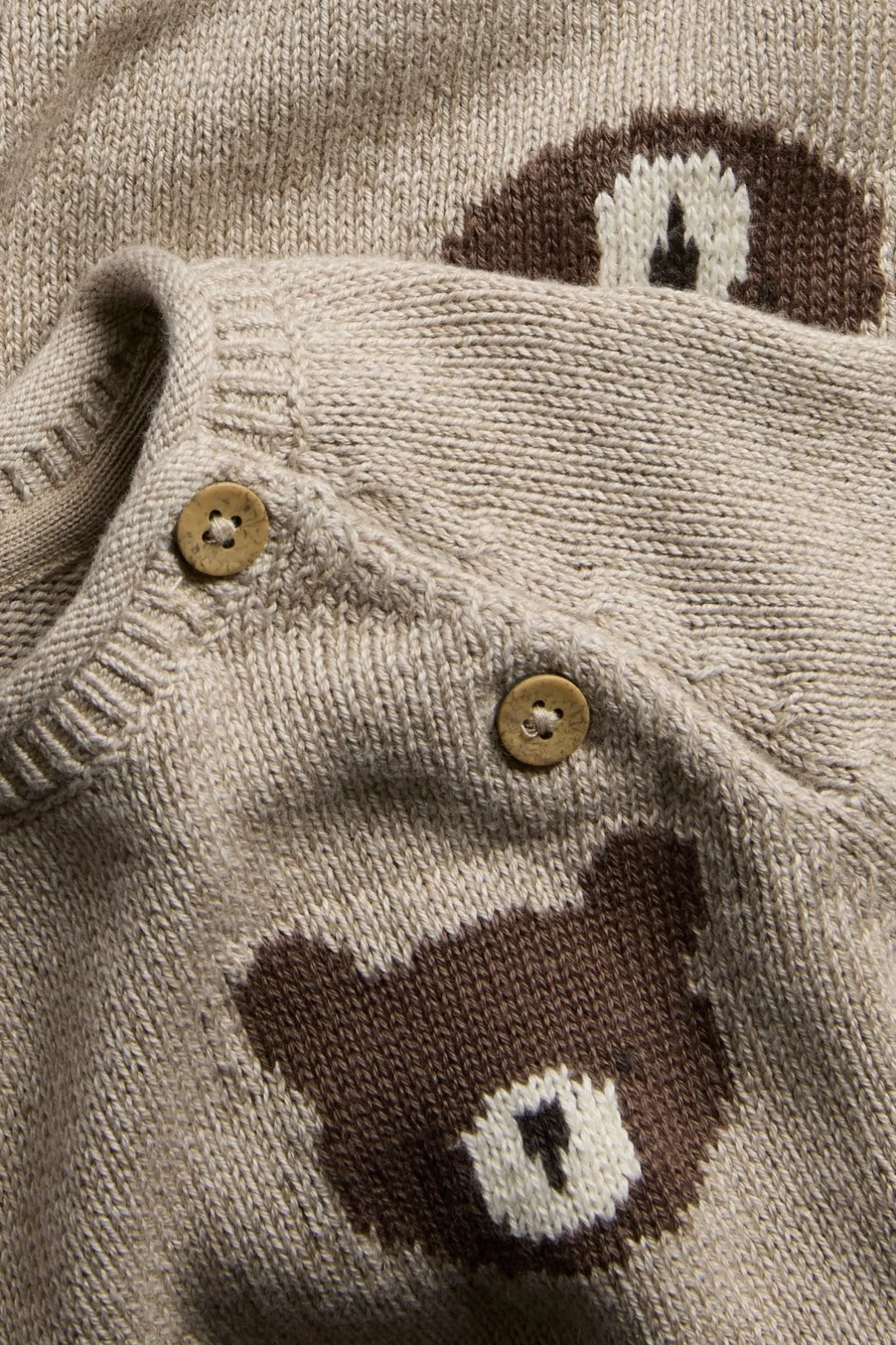 Baby & Kids bear knit sweater