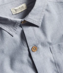 Baby & kids blue cotton shirt