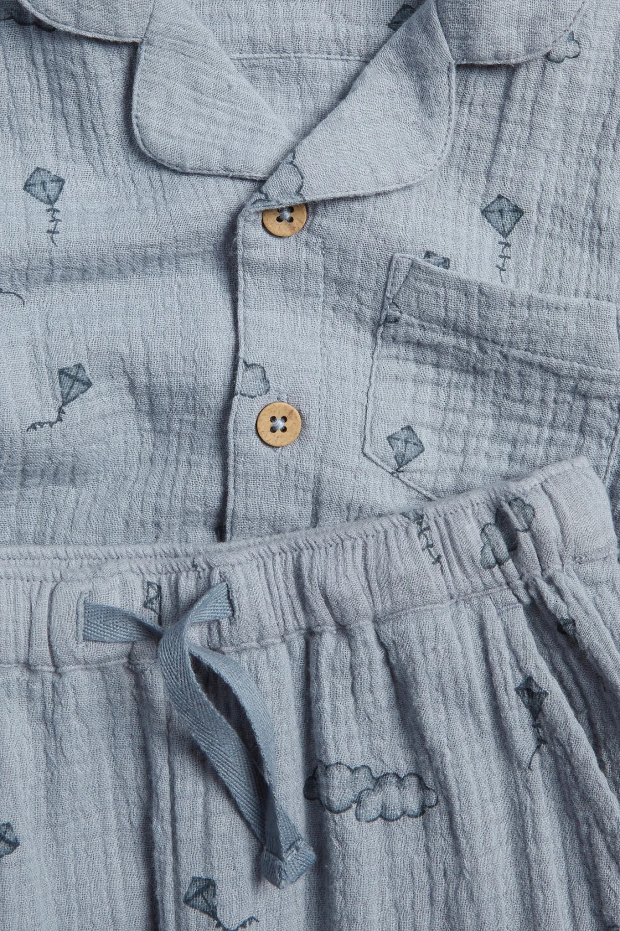 Baby & kids' blue kite pyjamas