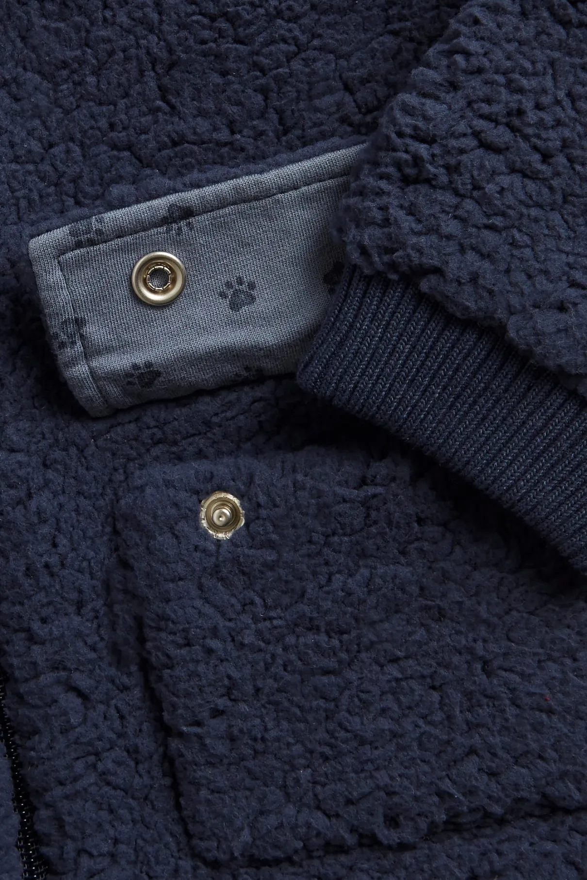Baby & kids' blue pile jacket
