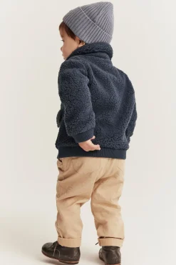 Baby & kids' blue pile jacket