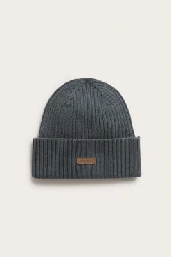 Baby & kids blue ribbed beanie