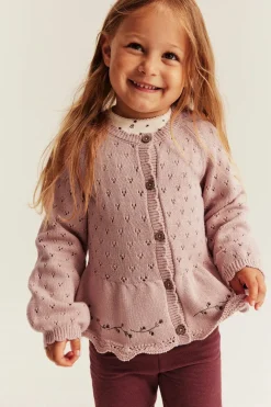 Baby & Kids embroidered knitted cardigan