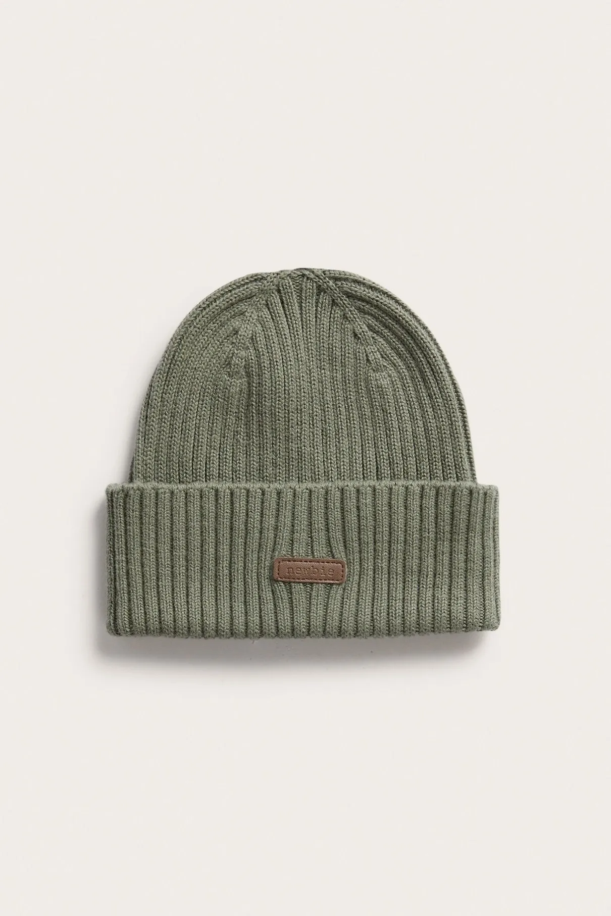 Baby & Kids green rib-knit hat
