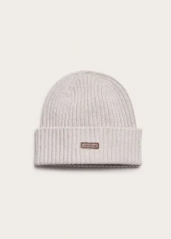 Baby & kids grey ribbed beanie