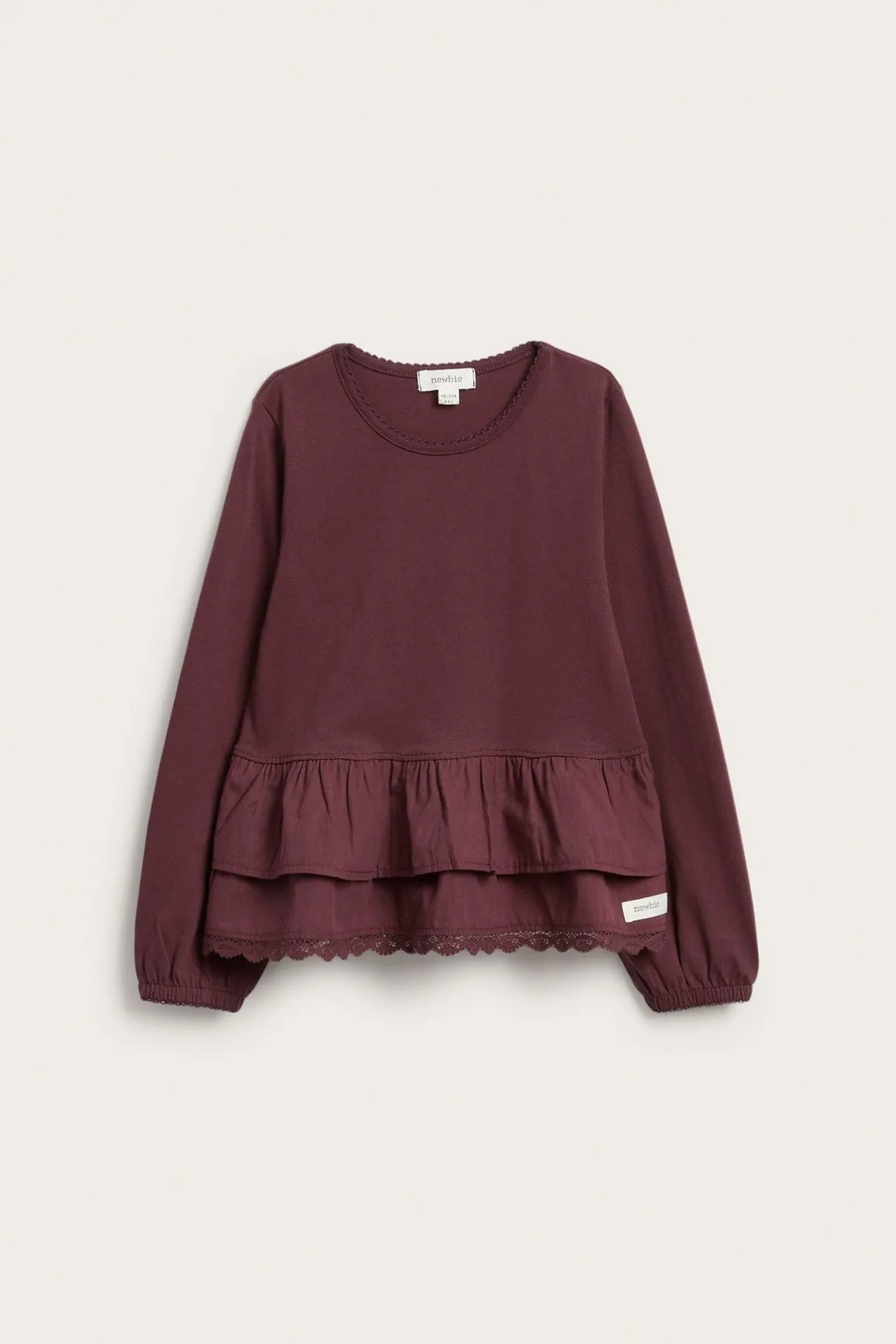 Baby & Kids long sleeve top with frill