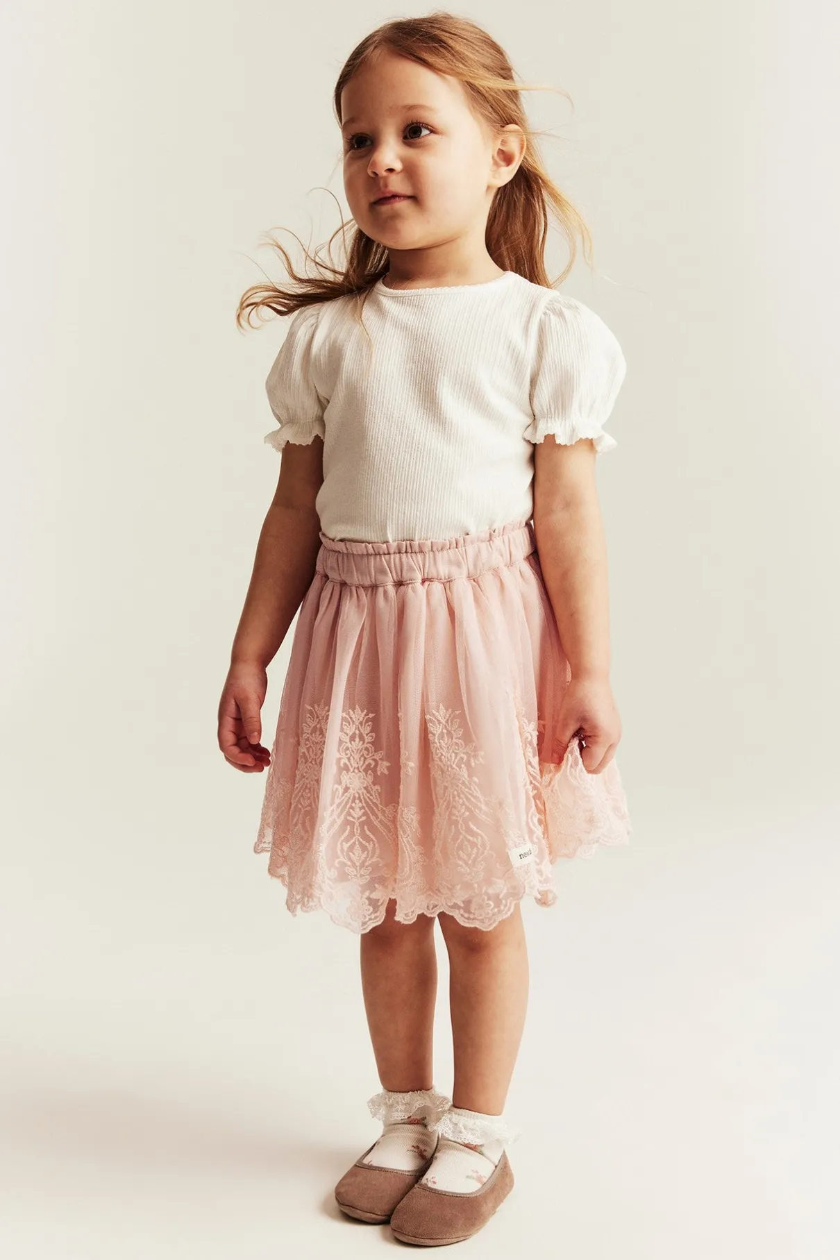Baby & Kids pink mesh skirt