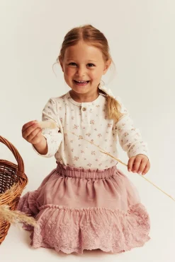 Baby & Kids pink mesh skirt