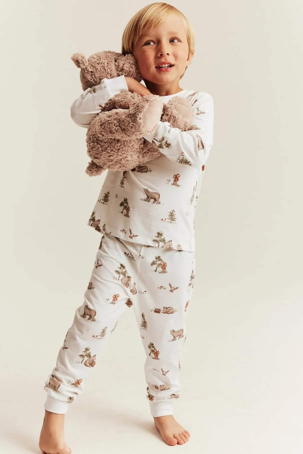 Baby & Kids pyjamas with forest animals