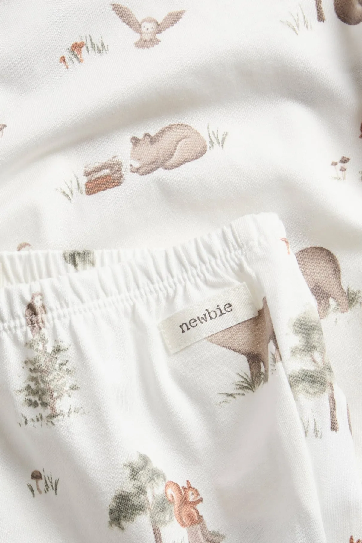 Baby & Kids pyjamas with forest animals