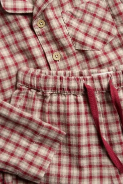 Baby & kids´ red checked pyjamas