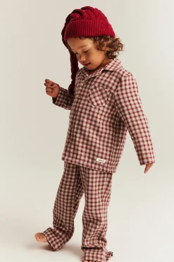 Baby & kids´ red checked pyjamas