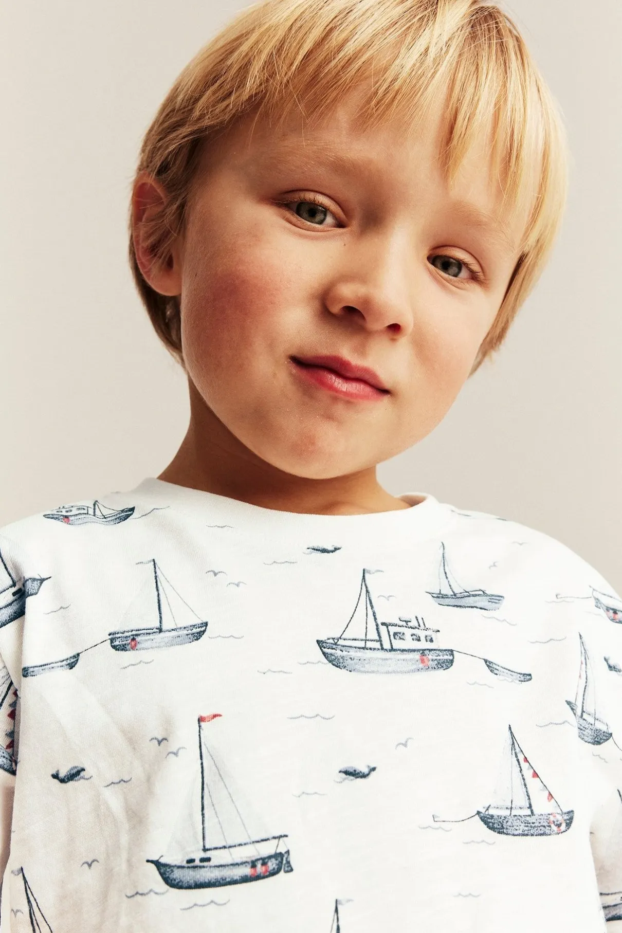 Baby & Kids sailing boat t-shirt