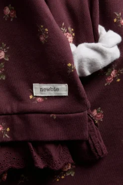 Baby & Kids sweatshirt with lace frill