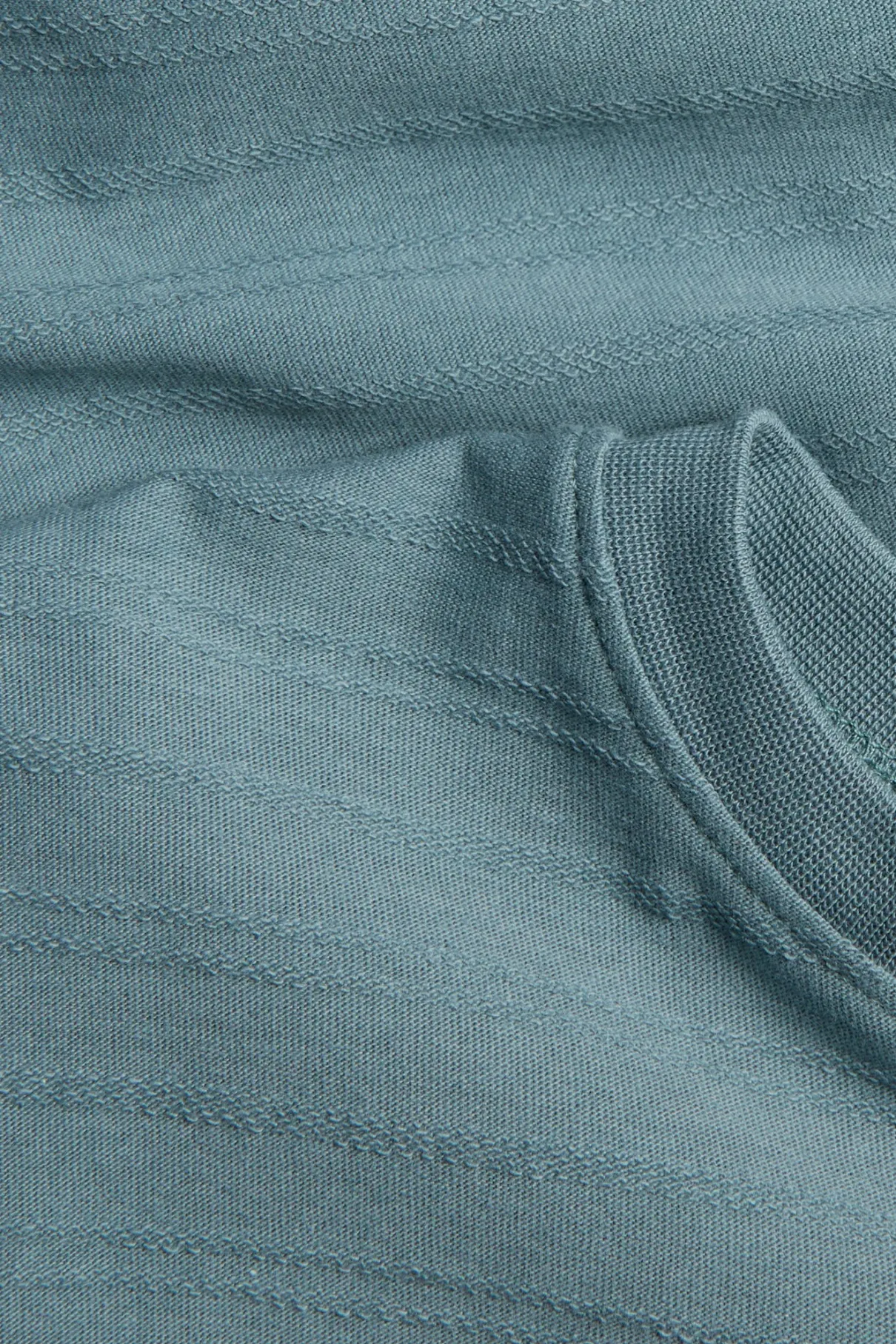Baby & kids turquoise textured T-shirt