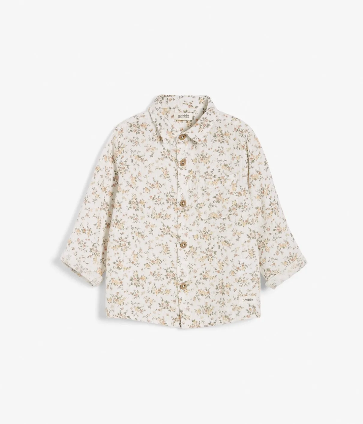 Baby & Kids white floral shirt