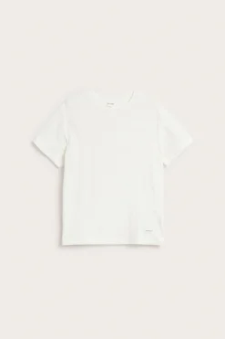 Baby & kids white textured T-shirt