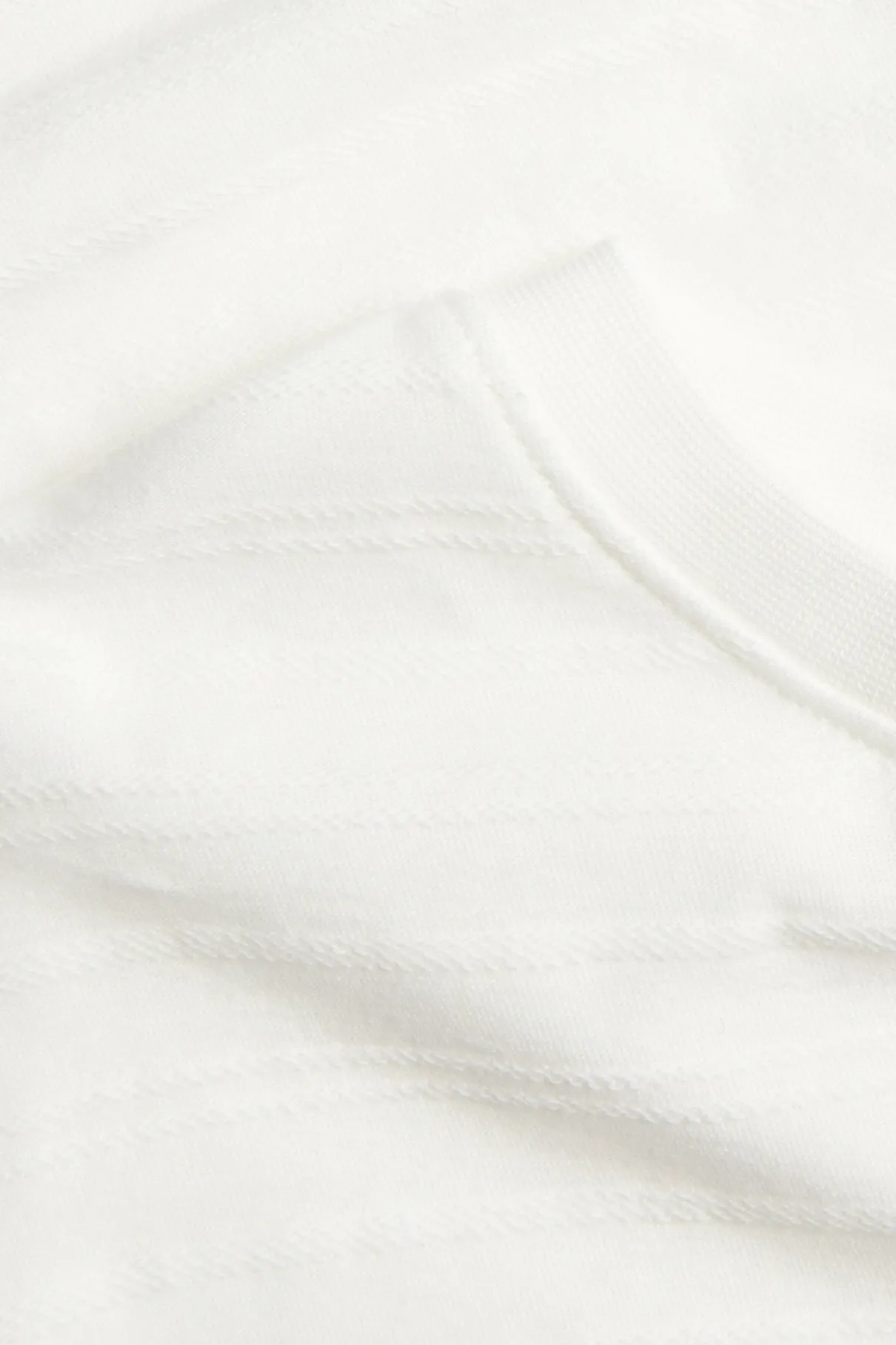 Baby & kids white textured T-shirt
