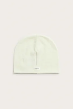 Baby & Kids' white wool and cashmere-blend hat