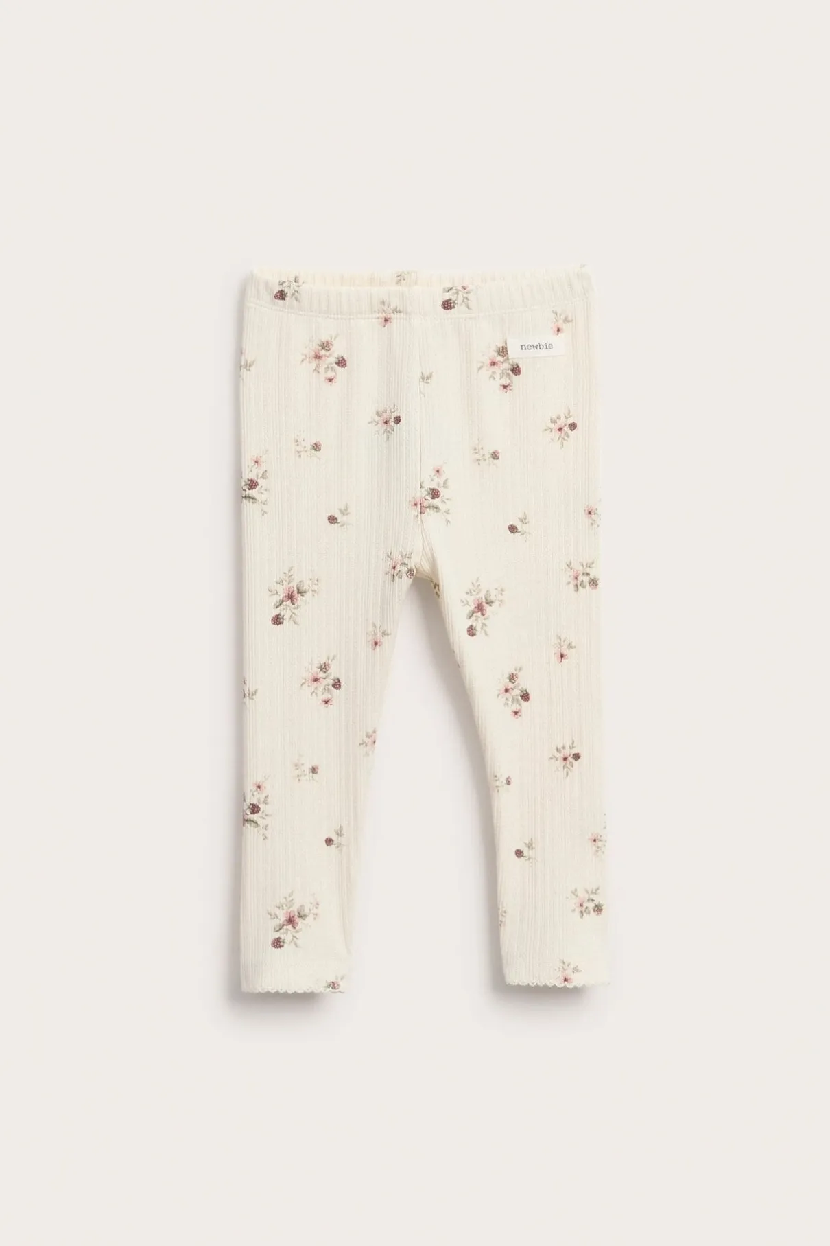 Baby Leggings with floral berries