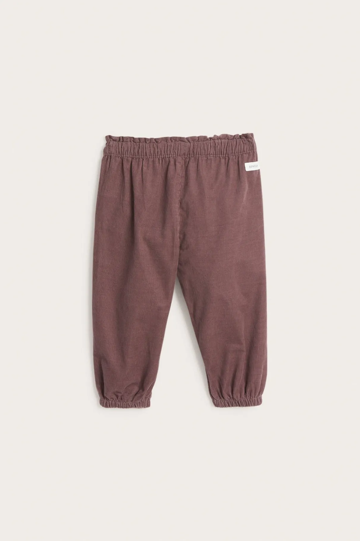 Baby lilac corduroy trousers