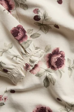 Baby long sleeve floral body