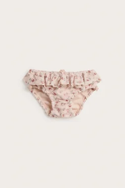 Baby pink floral swim nappy