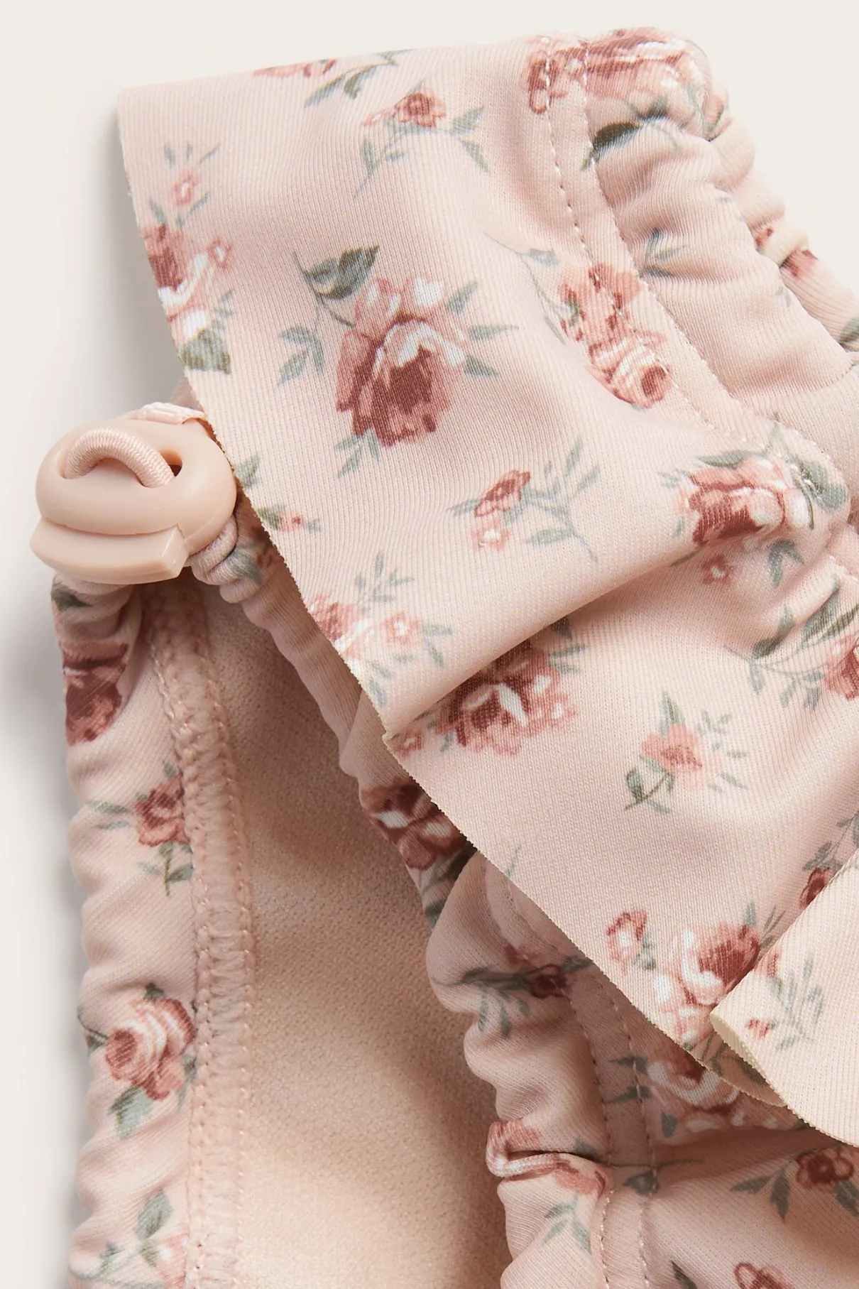 Baby pink floral swim nappy