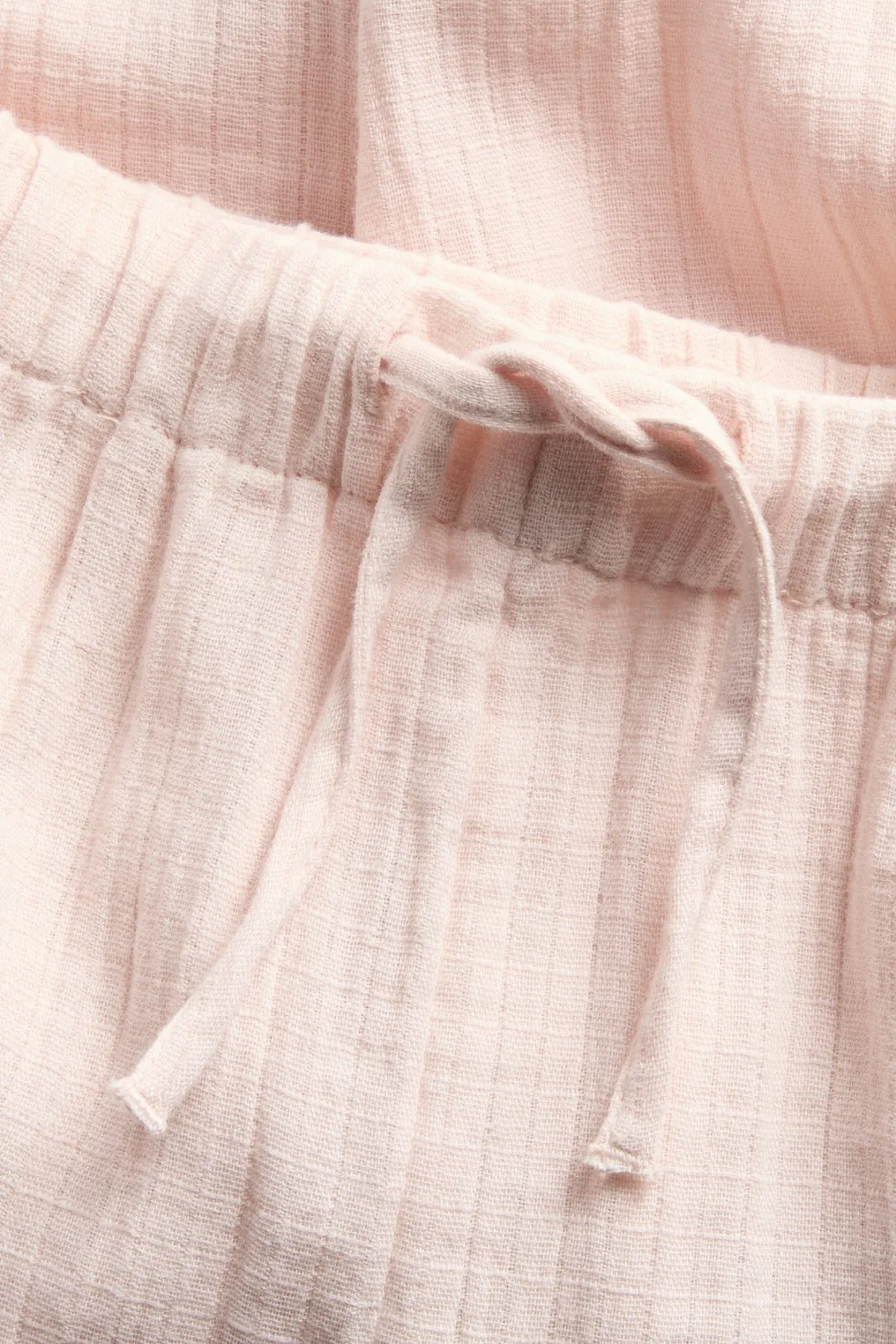 Baby pink woven trousers