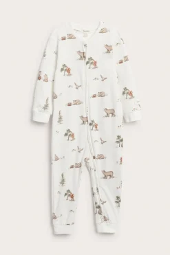 Baby pyjamas with forest animals