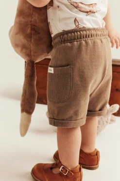 Baby slub tricot shorts